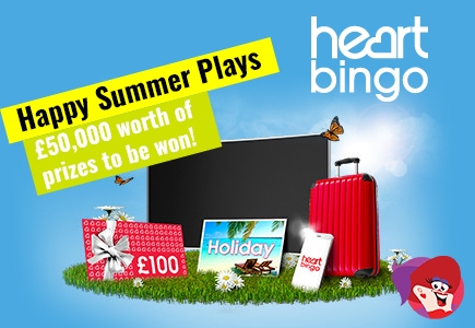Spend Your Summer Days at Heart Bingo