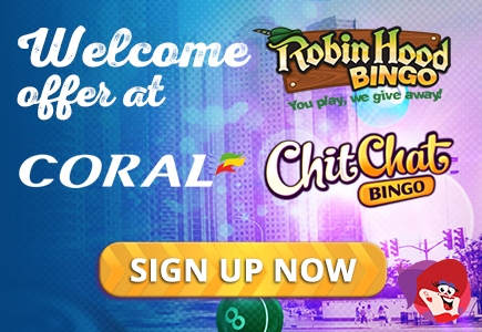 Robin Hood, Coral and Chit Chat Bingo Offers