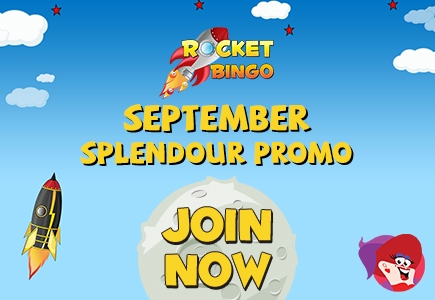 Rocket Bingo Starts September Splendour Promo