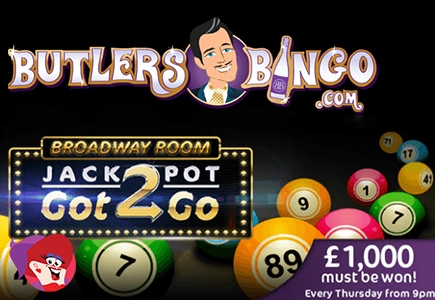 Butler's Bingo Features Weekly £1K Jackpot