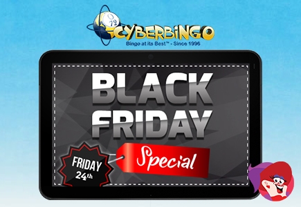 Win Cash on Cyber Bingo's Black Friday Special