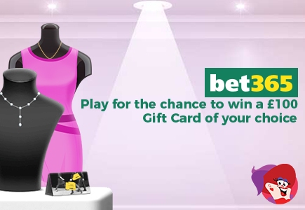 Grab A £100 Gift Card At Bet365