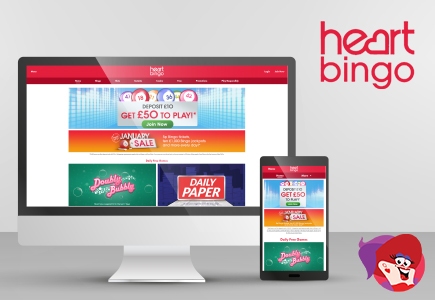 Heart Bingo Makes Website Overhaul