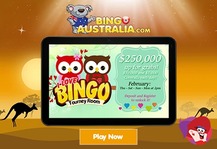 Win Up To $250K In February At Bingo Australia