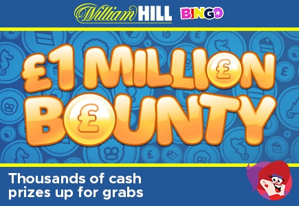 Join William Hill Bingo's £1 Million Bounty Hunt