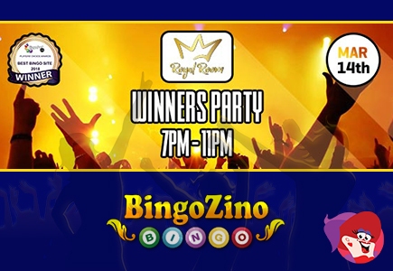 You're Invited to BingoZino's Winner Party