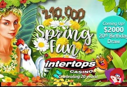 Intertops Celebrates 20th Birthday With $210,000