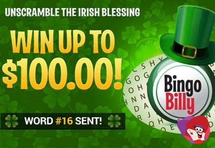 Kick Off St. Patrick's Day with Bingo Billy Bonus