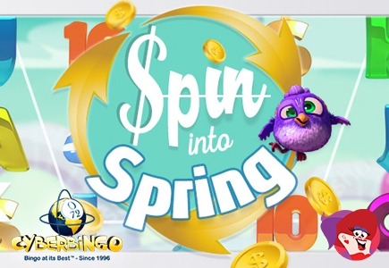 Spin Into Spring At Cyber Bingo