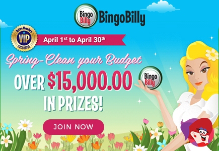 Bingo Billy Kickstarts Budget Spring-Cleaning