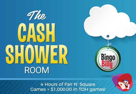 Bingo Billy's $1K Shower Room Will Bathe You in Cash