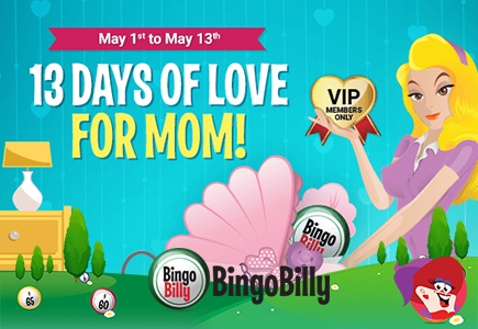 Bingo Billy Hosts 13 Days of Love For Mom Promo