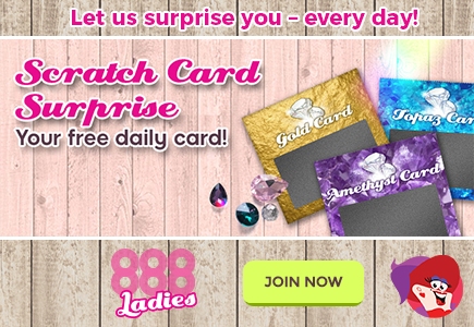 Scratch A Daily Surprise At 888 Ladies Bingo