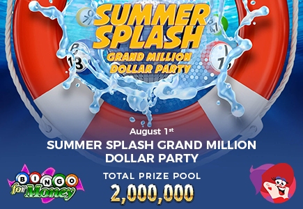 Take Bingo for Money's Summer Splash Millions!