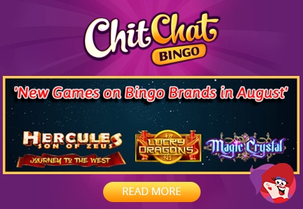 Chit Chat Bingo Launches New Slots In August