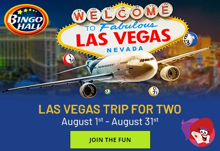 Win A Trip To Las Vegas For Two At Bingo Hall