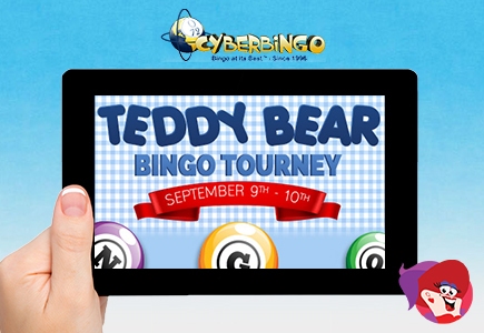 Hug a Teddy Bear This Weekend at Cyber Bingo