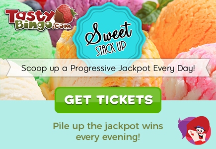Tasty Bingo's Sweet Stack Up Awards Progressive Jackpots