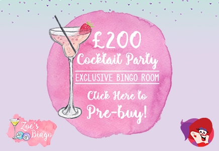 Have a Cocktail or Two at Zoe's Bingo