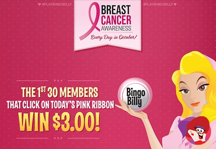 BingoBilly Joins Breast Cancer Awareness Cause