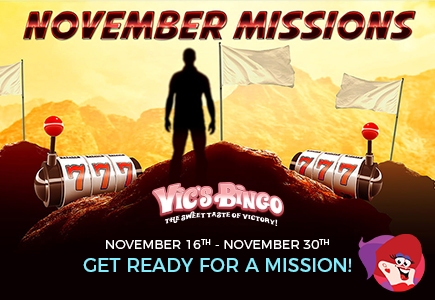 Vic's Bingo is a Site on a (November) Mission