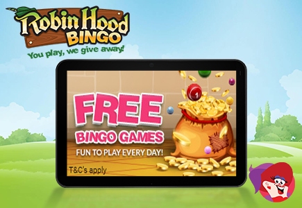 Robin Hood Bingo Offering Daily Loaded Linked Jackpots