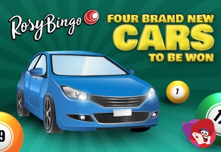Win Your Choice of Four Cars at Rosy Bingo this December