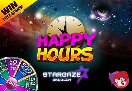Don’t Miss Happy Hour Bingo Specials at Stargaze Bingo