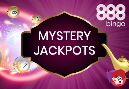 Mystery Jackpots Worth up to £500 at 888 Bingo