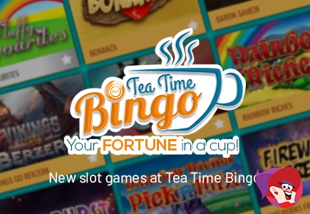 Go Spinning Crazy with the Added Slot Content at Tea Time