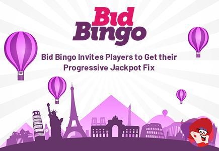 Bid Bingo Invites Players to Get their Progressive Jackpot Fix