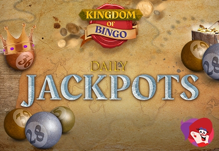 Daily Jackpot Games at Kingdom of Bingo