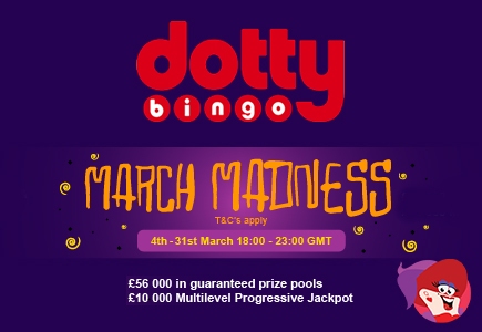 Dotty Bingo to Dish Out £56,000 in Guaranteed Prizes in March!