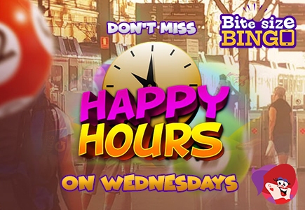 Don’t Miss Bite Size Bingos’ Happy Hour on Wednesdays
