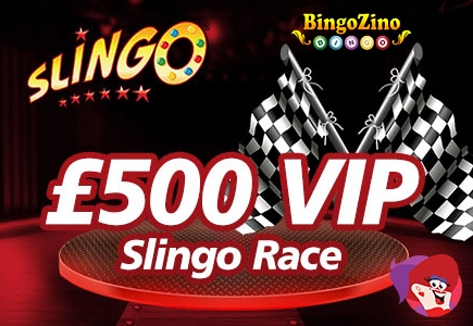 BingoZino Your Way to a Share of £500 with the Slingo VIP Promotion