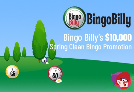 There’s Over $10,000 in Prizes to Be Won in Bingo Billy’s (Spring) Promo – So Spring It On!