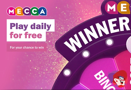Will You Be a Winner on Mecca Bingo’s New Winner Spinner Daily Free Game? 90% of Players Are!