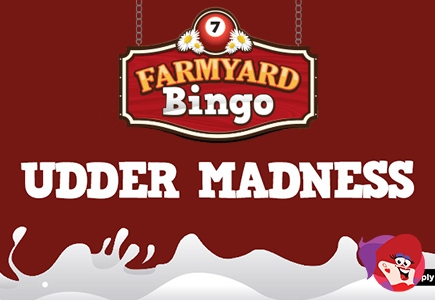 It's Complete and Udder Madness Down at Farmyard Bingo with Free Bingo & Big Jackpots
