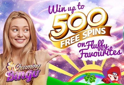 Go Spinning Crazy with a Charming Range of Promos – Including a £10K Jackpot & VIP Perks