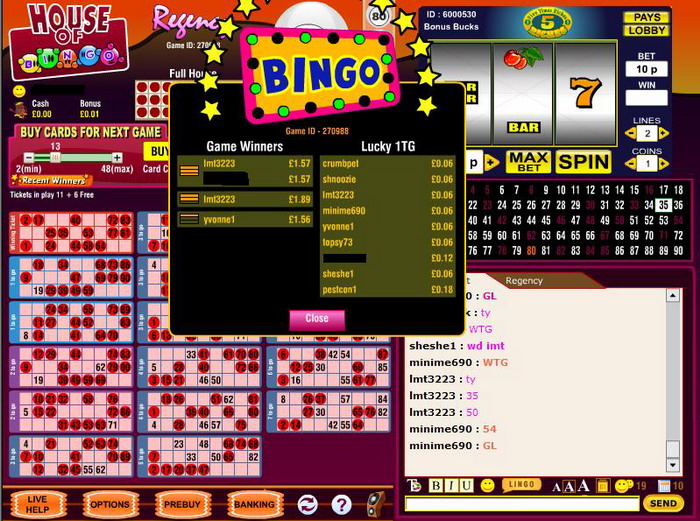 House of Bingo Blog Review