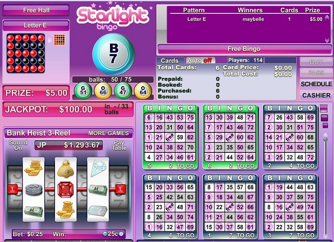 Starlight Bingo Review