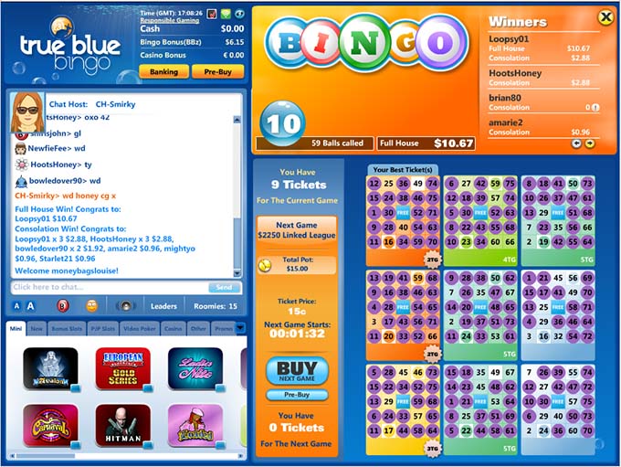 True Blue Bingo Review