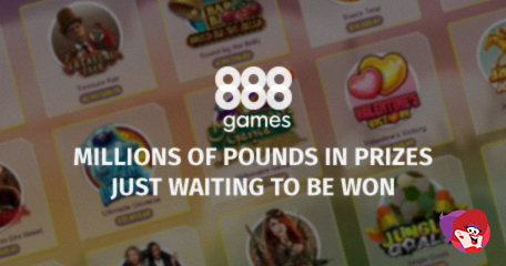 Progressive Jackpots Ready to Pop Over at 888 Games – Will You Be Lucky Enough to Scoop the Loot?