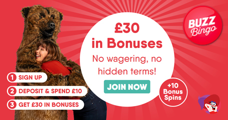 No Hidden Terms and No Wagering – Just Fair Bingo Bonuses for Buzz Bingo Players