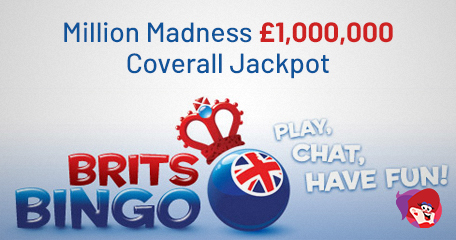 You Could Win 1,000,000 in Cold Hard Cash Three Times a Week at Brits Bingo