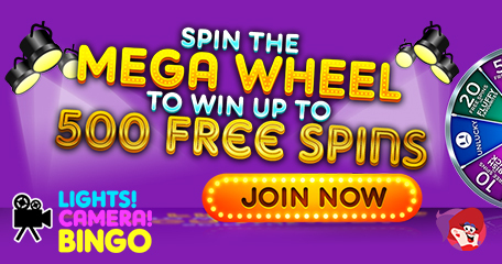 Get Set for a Mega Bingo Experience with Plenty of Rewards at Lights Camera Bingo!