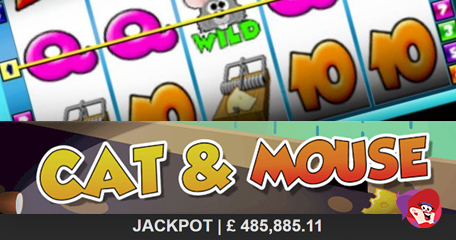 The Cat & Mouse Chase is On to Win a Jackpot of More than £485,000 at mFortune