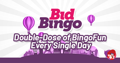 Claim a Double-Dose of Bingo Fun Every Single Day with Bid Bingo This July!