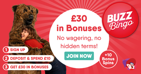 No Wagering, No Hidden Terms and No Exceptions - Just Real Cash Prizes at Buzz Bingo