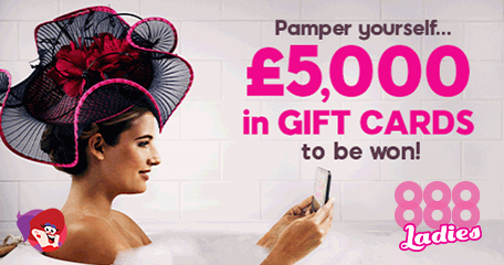 Details on How You Can Win £5000 in Gift Cards at 888 Ladies